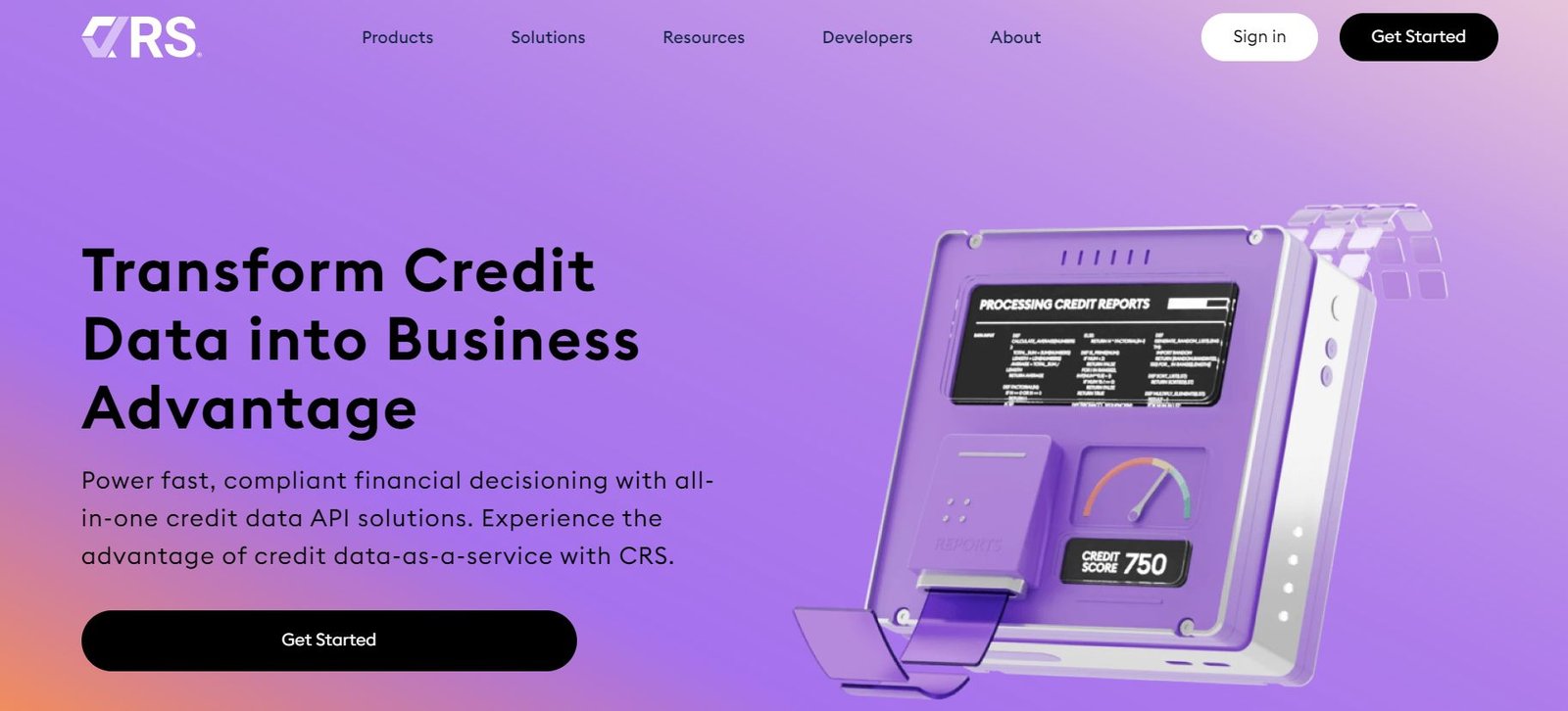 CRS Credit API